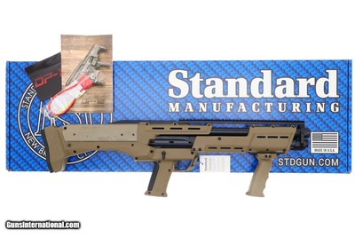 Standard Manufacturing DP-12 Slide Action Double Shotgun, DPP2141, FB01284