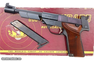 High Standard M107, Military Grip Olympic, Boxed, 2171782, FB01129