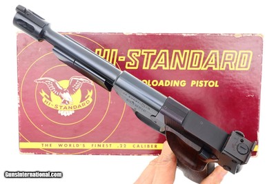 High Standard M107, Military Grip Olympic, Boxed, 2171782, FB01129 - Image 3 of 12