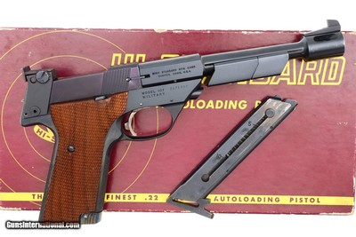 High Standard M107, Military Grip Olympic, Boxed, 2171782, FB01129 - Image 2 of 12