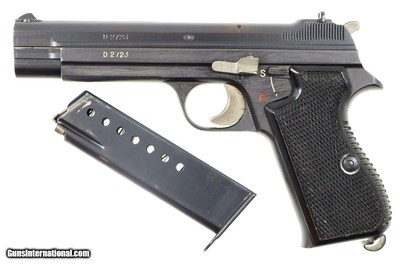 SIG, P210-4, German Border Police Pistol,D2723, FB00908 - Image 1 of 10