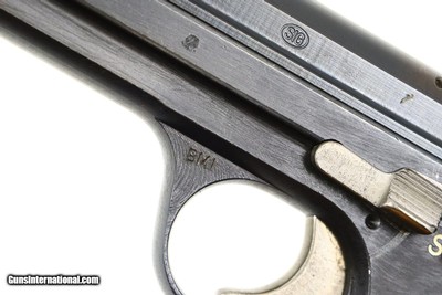 SIG, P210-4, German Border Police Pistol,D2723, FB00908 - Image 7 of 10