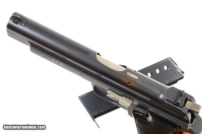 SIG, P210-4, German Border Police Pistol,D2723, FB00908 - Image 8 of 10