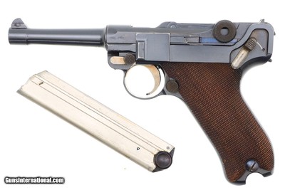 Desirable DWM, 1908 Commercial Luger, BUG proofs, 49906, FB00518