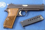 SIG P210-6, Swiss Pistol, 9mmP, Boxed with Test Target, P85533, FB01017 - 2 of 13 SIG P210-6, Swiss Pistol, 9mmP, Boxed with Test Target, P85533, FB01017 - 2 of 13
