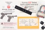 Super Early Ruger Mark III Pistol, SN 18, Made 2007, Near NIB, FB01260 - 14 of 16