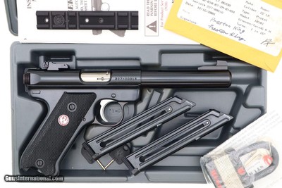 Super Early Ruger Mark III Pistol, SN 18, Made 2007, Near NIB, FB01260