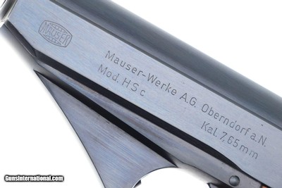 Fabulous As New Mauser HSc, Eagle N Commercial Pistol, 725298, FB00353 - Image 3 of 15