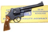 S&W, 38-44 Outdoorsman, Boxed, Factory Letter, S98184, FB01077 - 2 of 24