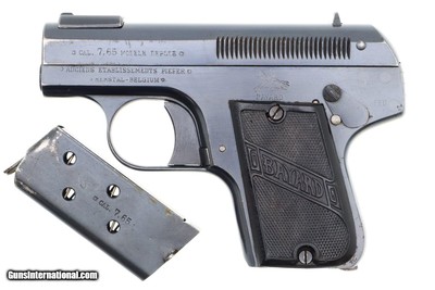 High Condition Bayard 1908 Pistol WWI Imperial Military, 124866, FB01213