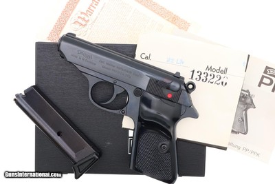 Walther PPK/S .22 LR, Near New In Box, Literature, 1332265, FB01230