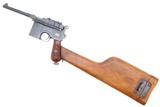 Superb Mauser C96 Broomhandle Pistol, Early 1930 Commercial, Stock FB00335 - 17 of 25