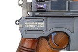 Superb Mauser C96 Broomhandle Pistol, Early 1930 Commercial, Stock FB00335 - 3 of 25