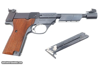 Attractive, Late Prod. High-Standard, Military Olympic Pistol, FB01281 - Image 2 of 13