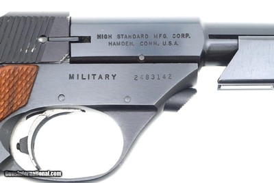Attractive, Late Prod. High-Standard, Military Olympic Pistol, FB01281 - Image 3 of 13