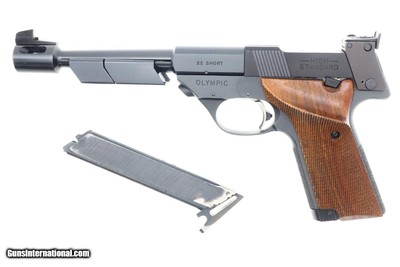 Attractive, Late Prod. High-Standard, Military Olympic Pistol, FB01281