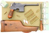 Mauser C96, Prewar Commercial, Matching Stock, 199456, FB01335 - 2 of 24