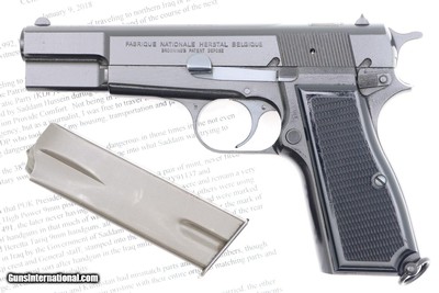 Ultra Rare, Browning FN High Power, Iraq Presentation Pistol, FB01348