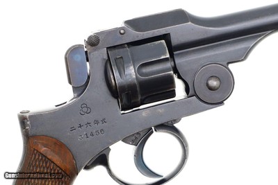 Attractive, Japanese Military Type 26 Revolver, Original Finish, FB01362
