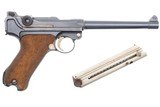 Desirable DWM 1917 Navy Luger, German Military Pistol, 9124, FB01220 - 2 of 20