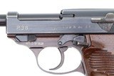 Walther P38, AC 44, German Military Pistol, 4489h, FB01246 - 4 of 12