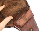 Original Steyr Hahn Holster, Old Ownership Markings, X-343 - 4 of 6