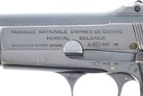 FN High Power Pistol, Pre-War, Belgian Army, 42742, FB01442 - 4 of 15
