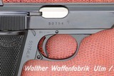 Walther PP, German Postwar Commercial .22 LR Pistol, NIB, 50754LR, FB01235 - 3 of 11