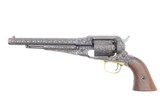 Remington 1858 New Model Army Revolver, Engraved, Cal .44, 56905, O-128 - 1 of 18