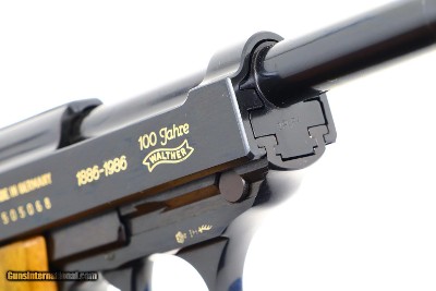 Walther P38 Steel Frame 100 Year Commemorative Pistol, 505068, A-1065 - Image 9 of 10