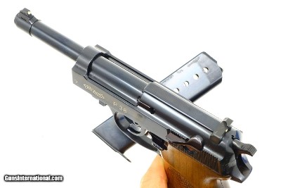 Walther P38 Steel Frame 100 Year Commemorative Pistol, 505068, A-1065 - Image 5 of 10