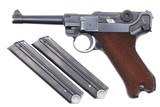 Mauser German Luger Rig, 1939, Police Eagle C, Matching Mags, FB01405 - 4 of 22