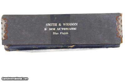Exceptional, Early S&W Model 39 Pistol, Boxed, 6844, FB01603 - Image 5 of 15