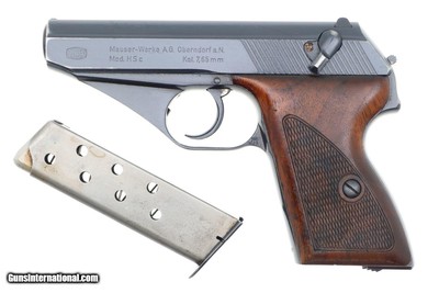 Mauser HSc, German Military Army Issue Pistol, 775078, FB01226
