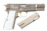 FN High Power, Engraved, Wooden Box, 245RR28964, FB01622 - 7 of 13