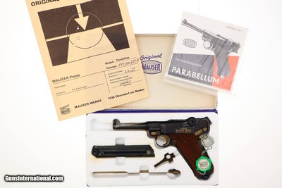 Mauser, P08 Luger, Russian Commemorative, Boxed, 144von250R, FB01644