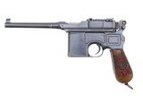 Mauser C96 Broomhandle, Red 9, Full Rig, 43078, FB01677 - 7 of 25