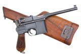 Mauser C96 Broomhandle, Red 9, Full Rig, 43078, FB01677 - 2 of 25