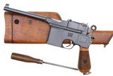 Mauser Prewar Large Ring Shallow Milled C96 Pistol, Stock, 30606, FB01676 - 2 of 25