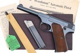 Prewar Colt Woodsman, NIB, .22LR, 108620, FB01552 - 1 of 11