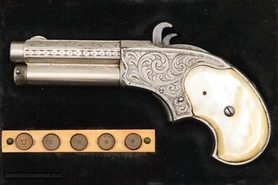 Remington Rider Repeater Pistol, Factory Engraved, Magazine, Boxed, O-173