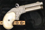 Remington Rider Repeater Pistol, Factory Engraved, Magazine, Boxed, O-173 - 2 of 13