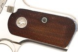 Colt 1908 Pocket Hammerless Pistol, Nickeled, .380 Colt, 92040, FB01639 - 12 of 15