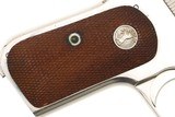 Colt 1908 Pocket Hammerless Pistol, Nickeled, .380 Colt, 92040, FB01639 - 13 of 15