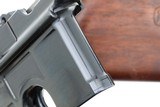Mauser C96 Broomhandle, 1930 Commercial Pistol, Stock, 889990, FB00331 - 17 of 23