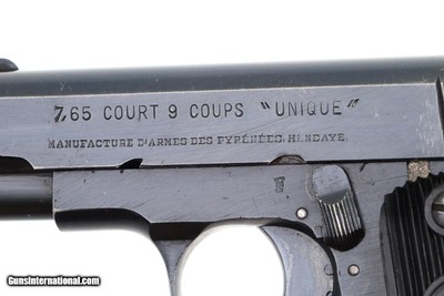 French Unique Model 17 Pistol, Post War Kriegsmodell, 110835, FB01507 - Image 8 of 9