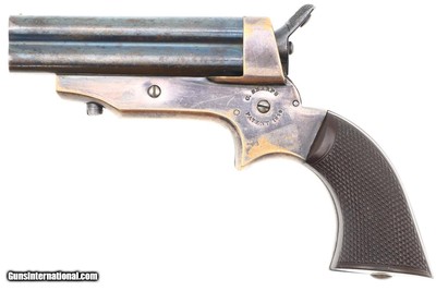 C.Sharps, Breech Loading Four Shot Pepperbox, 1306, O-131