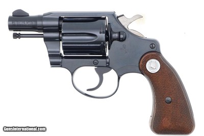 Colt Detective Special, Snub Nose, Made in 1968, 976373, FB01509