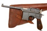 Mauser C96 Broomhandle Pistol, Prewar Commercial, Holster, 133242, FB01558 - 2 of 13