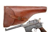Mauser C96 Broomhandle Pistol, Prewar Commercial, Holster, 133242, FB01558 - 4 of 13